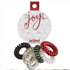 🔥5/$25🔥Scunci 6pc Spiral Hair Ties